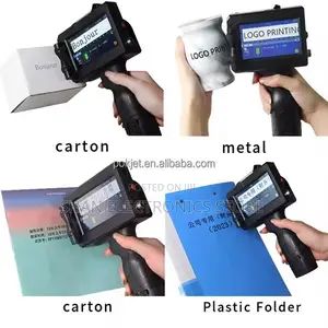 Label/Production Date/Barcode/Trademark/Logo Handheld Inkjet