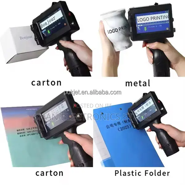 Label/Production Date/Barcode/Trademark/Logo Handheld Inkjet