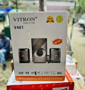 *Vitron V401 2.1 Sound System Ac/Dc Connection