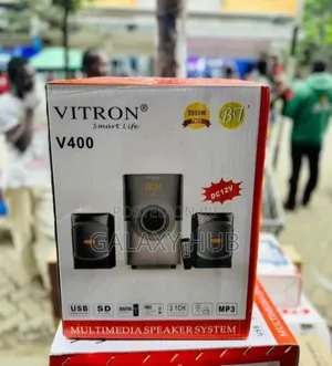 Vitron V400 2.1ch Sub Woofer System Usb/Sd/Fm/Bt 5,000 W