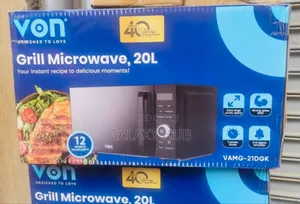Von Vams-21dgk Digital Microwave Oven Solo 20l With Grill