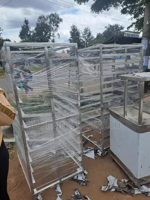 Bakery Rack Trolleys-Stainless Steel
