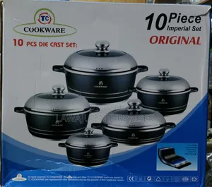 10 PCS Tc Nonstick Cookware