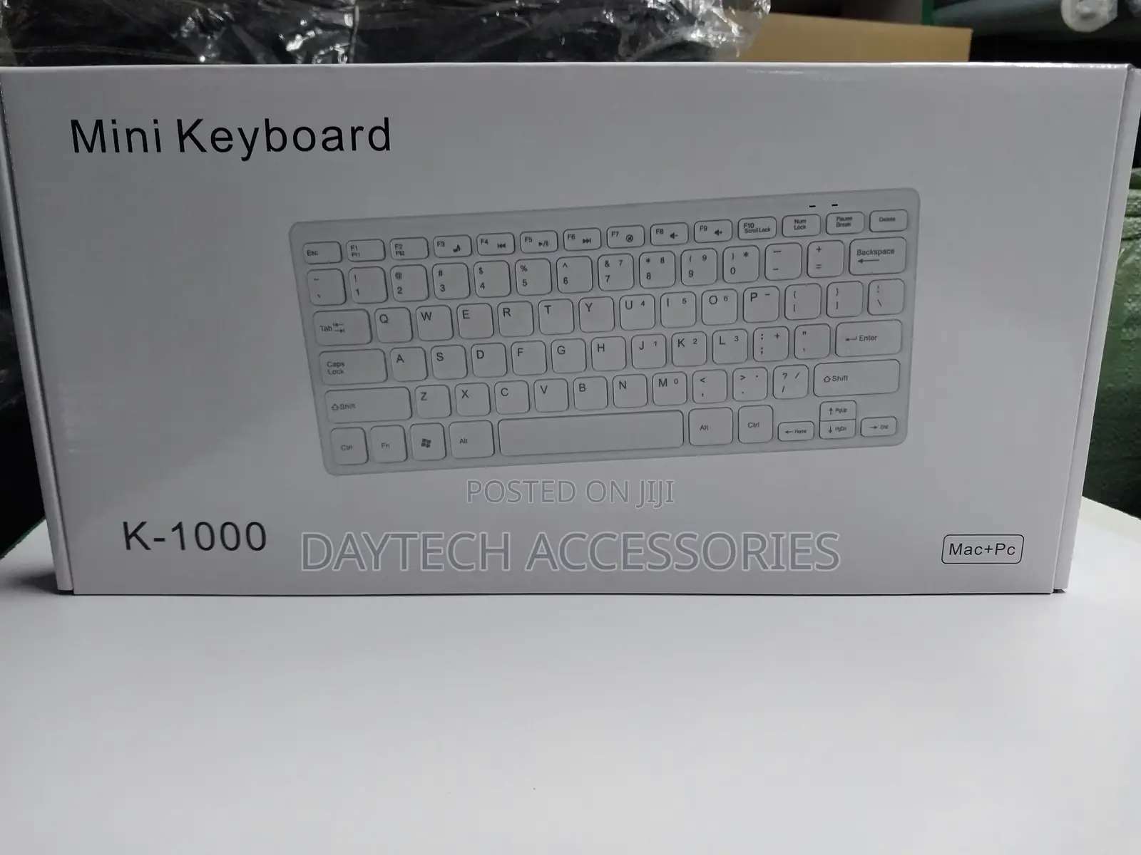 Mini Keyboard K-1000 Wired Usb Mini Keyboard Black Color