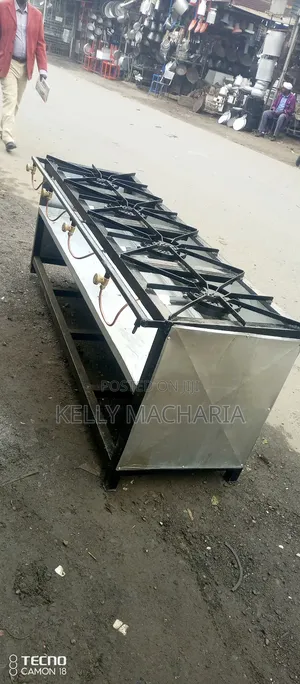 Commercial Sizes Four Burner Gas Grill Jikos