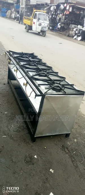 Commercial Sizes Four Burner Gas Grill Jikos