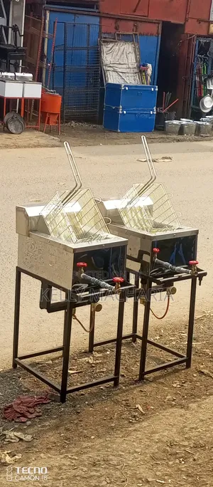 Commercial Single Gas Chips Fryers