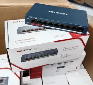 Unmanaged POE Switch 8ports Hikvision