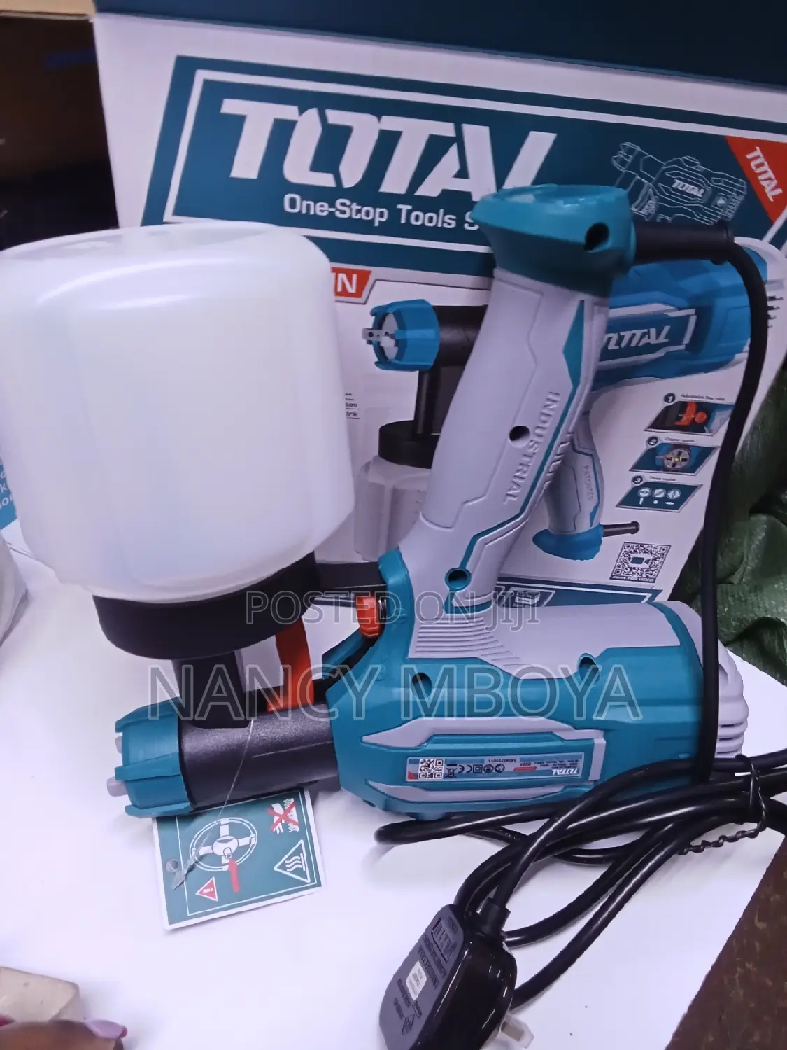 Total 450w Industrial Electric Paint Spray Gun