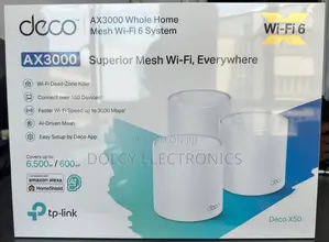 Tp-Link Ax3000 Whole Home Mesh Wifi 6 System