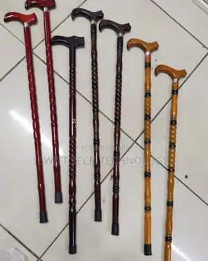 Walking Stick, Wooden Walking Stick for Older People