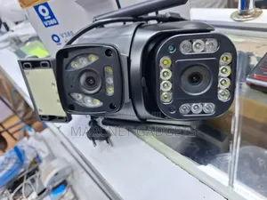 V380 Smart Outdoor 2 in 1 Cameras Remote Acces Wifi or Lan