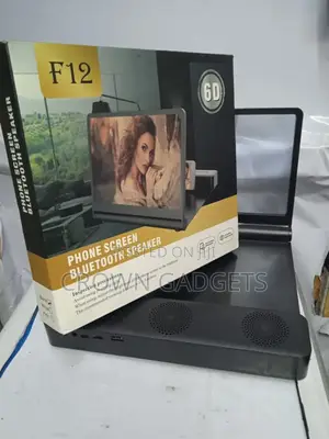 F12 6D Mobile Magnifier With Bluetooth Speaker