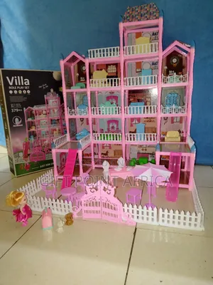 379 Pieces Doll House Play Set for Kids