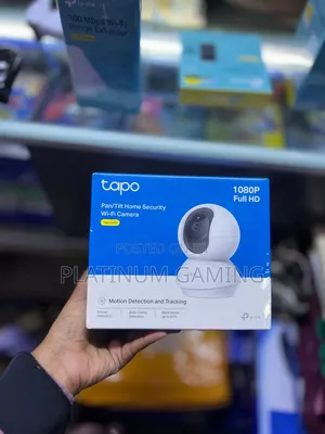 Tp-Link Tapo Pan/Tilt Security Camera Baby Monitor W/Motion