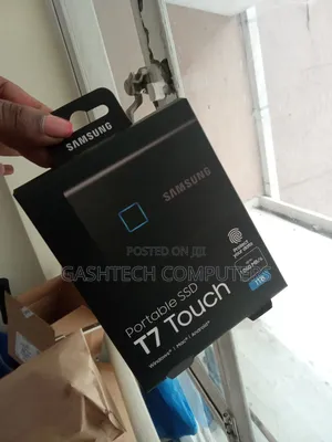 Portable 1tb Samsung T7 Touch SSD ^ Fingerprint Secured ^