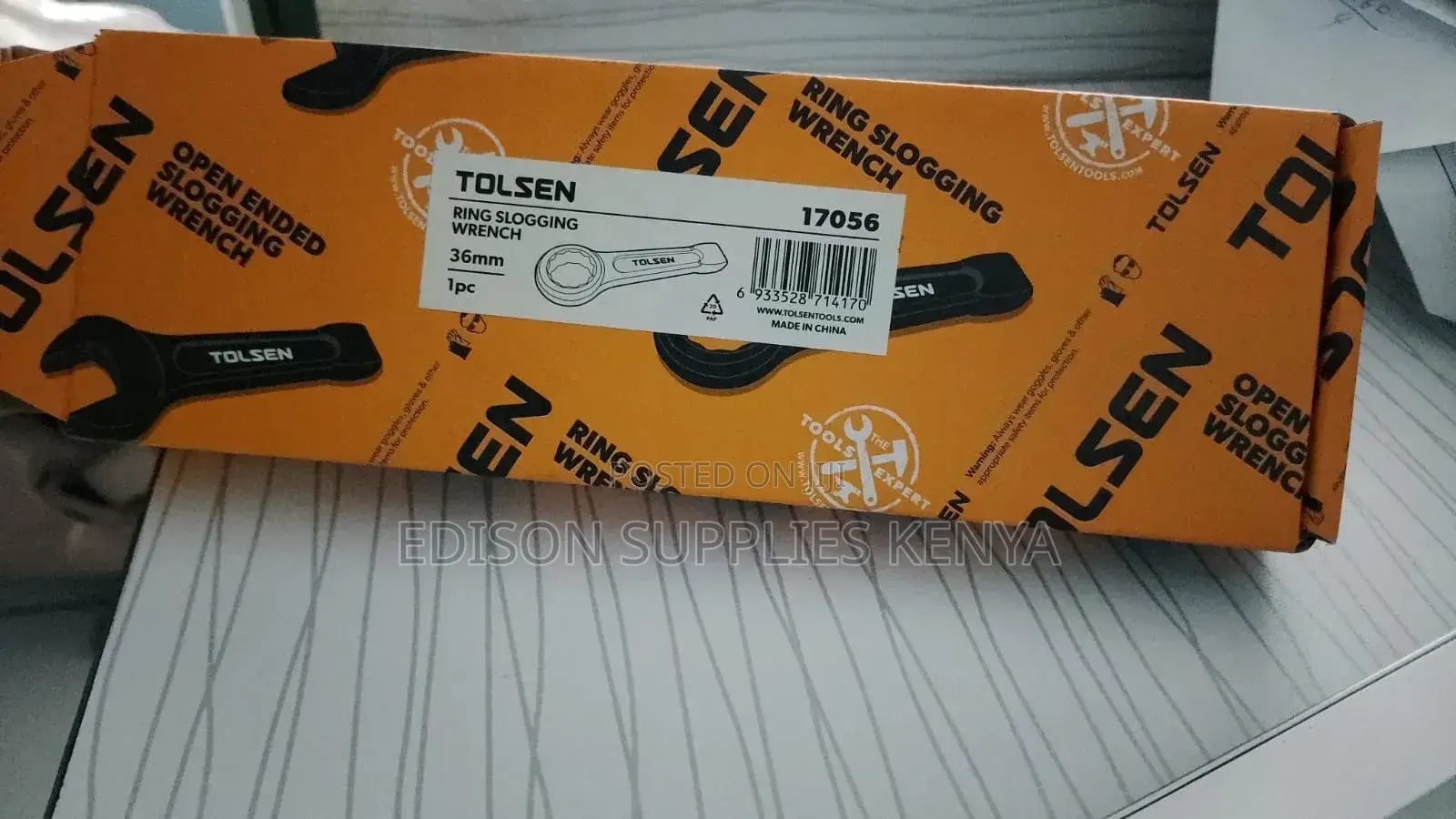 Ring Slogging Wrench Tolsen Heavy Duty Ring Wrench