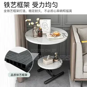 *Double Layer Side /Bedside Cabinet/Coffee Table