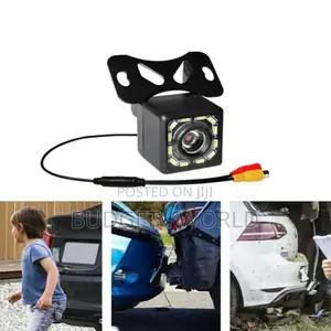(12 Led)} Reverse Camera Fit Universal Cars, Suv, Trucks, R