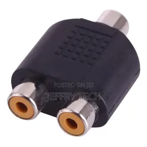 FOX MICRO Tv-Out Cable RCA Female to Two RCA Female Audio He