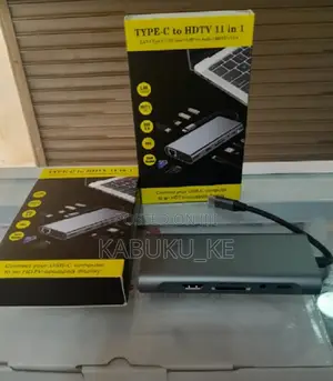 USB Type C to HDMI USB 11 in 1 With Audio Jack