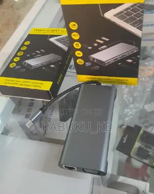11 in 1 USB C HUB Type C Adapter to Hdmi-Compatible VGA