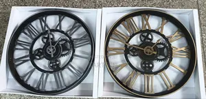 4 Gear Roman Vintage Wall Clock 50cm