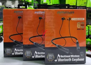 Amaya Neckband Wireless Bluetooth With Memory Card Slot
