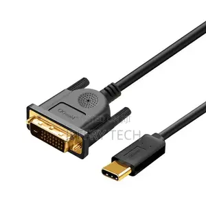 Qgeem QG-UA18 USB-C/Type-c to DVI Cable, Length: 1.8m