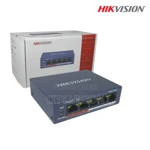 Hikvision 4 Port DS-3E0105P-E/M(B) Poe Switch