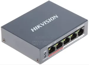 4 Port Fast Ethernet Unmanaged POE Switch DS-3E0105P-E/M(B)