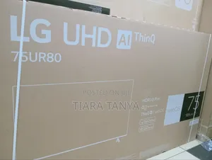 LG 75" Smart Uhd Ur80 LED TV