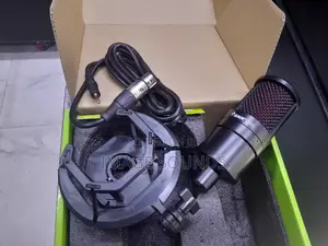 Mini Studio Set : Mic, Cable and Shock Mount