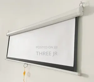 Manual Projection Screens Easy to Mount and Pull Down