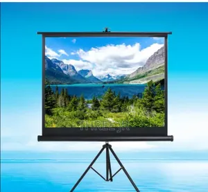 Tripod Projection Screens for Sale. Usually It's Portable
