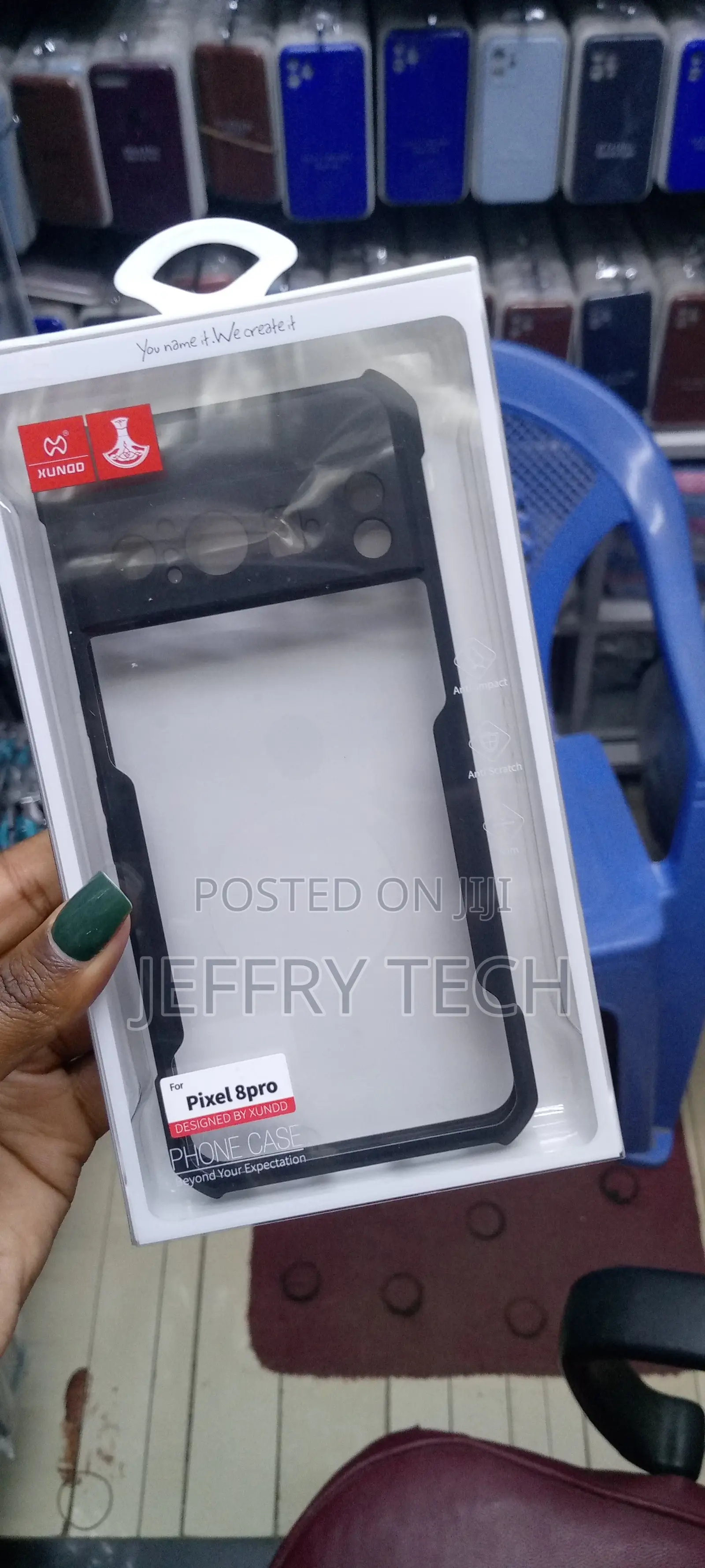For Google Pixel 8 Pro Cases Shockproof Airbag Bumper Soft