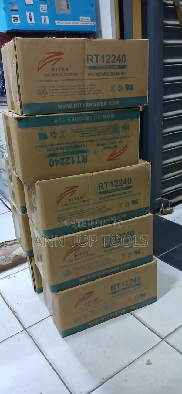 24 Ah Ritar Solar Backup Batteries