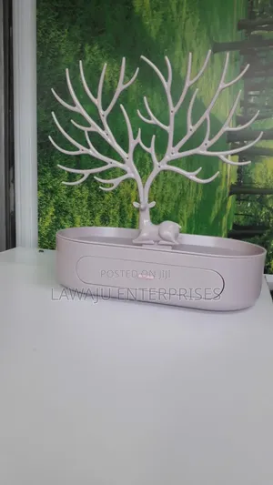 Pink Tree Jewelry Organizer