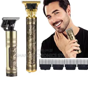 Electric Hair Clipper Ragon Golden Usb Rechargeable Trimmer<