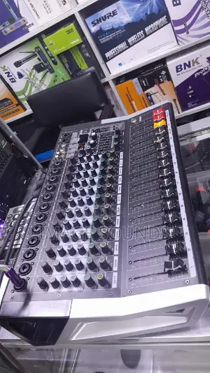 Powered Mixer 12channel Ed12 (1000 Watts) With One Equalizer