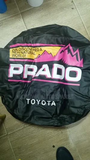 Branded Spare Wheel Cover Leather