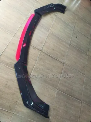 Universal Front Bumper Lip Carbon