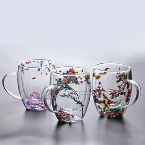 Dried Flower Coffee Cup