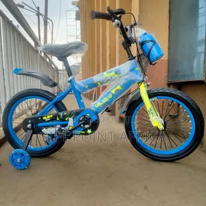 Bike Size 16" for Kids With Training Wheels