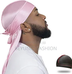 A Set of Silk Durag + Wave Cap - Quality Guaranteed