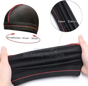 A Set of Silk Durag + Wave Cap - Quality Guaranteed