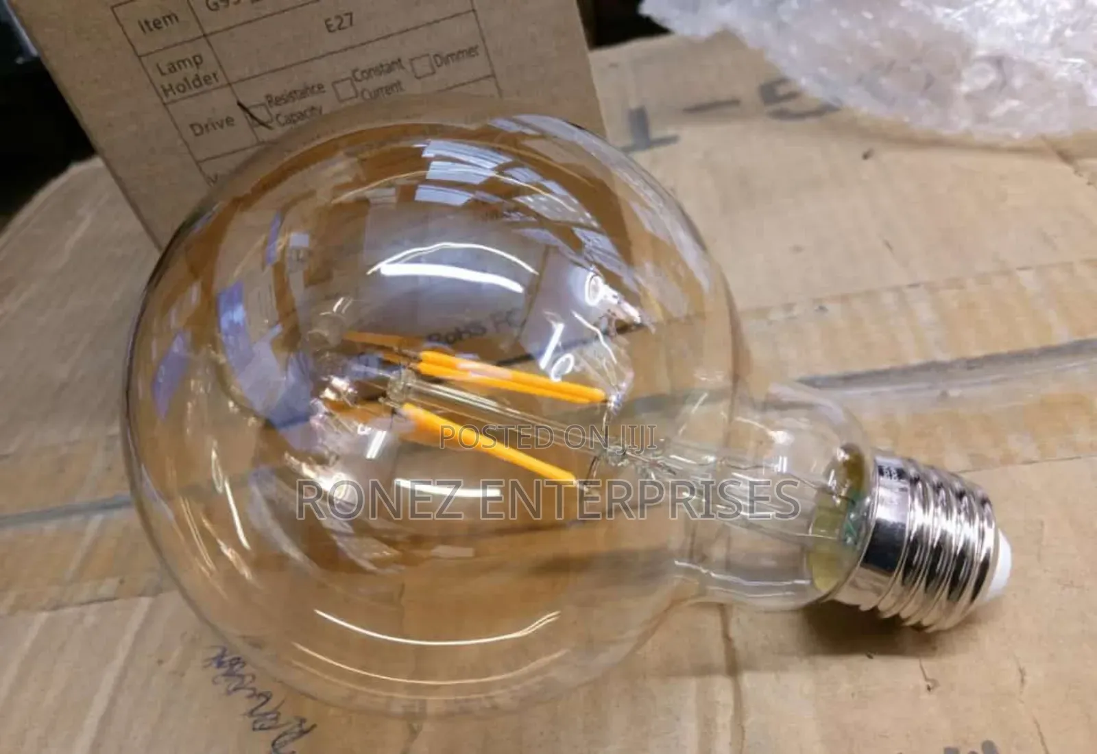 Led Filament Bulbs 4wlts