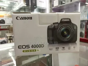 Canon Eos 4000d 18-55mm Lens New Sealed in a Shop