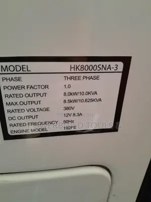 Hisaki 10kva Three Phase Generator