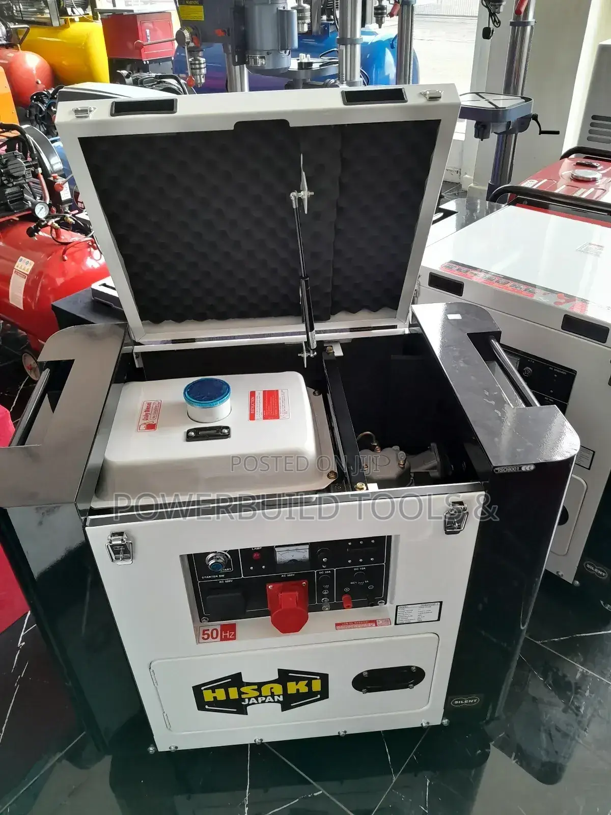 Hisaki 10kva Three Phase Generator